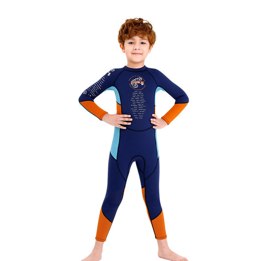 Kids Boys 2.5MM Full Body Neoprene Thermal Wetsuit