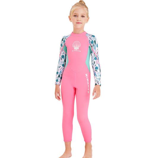 Kids Girls 2.5MM Full Body Neoprene Thermal Wetsuit